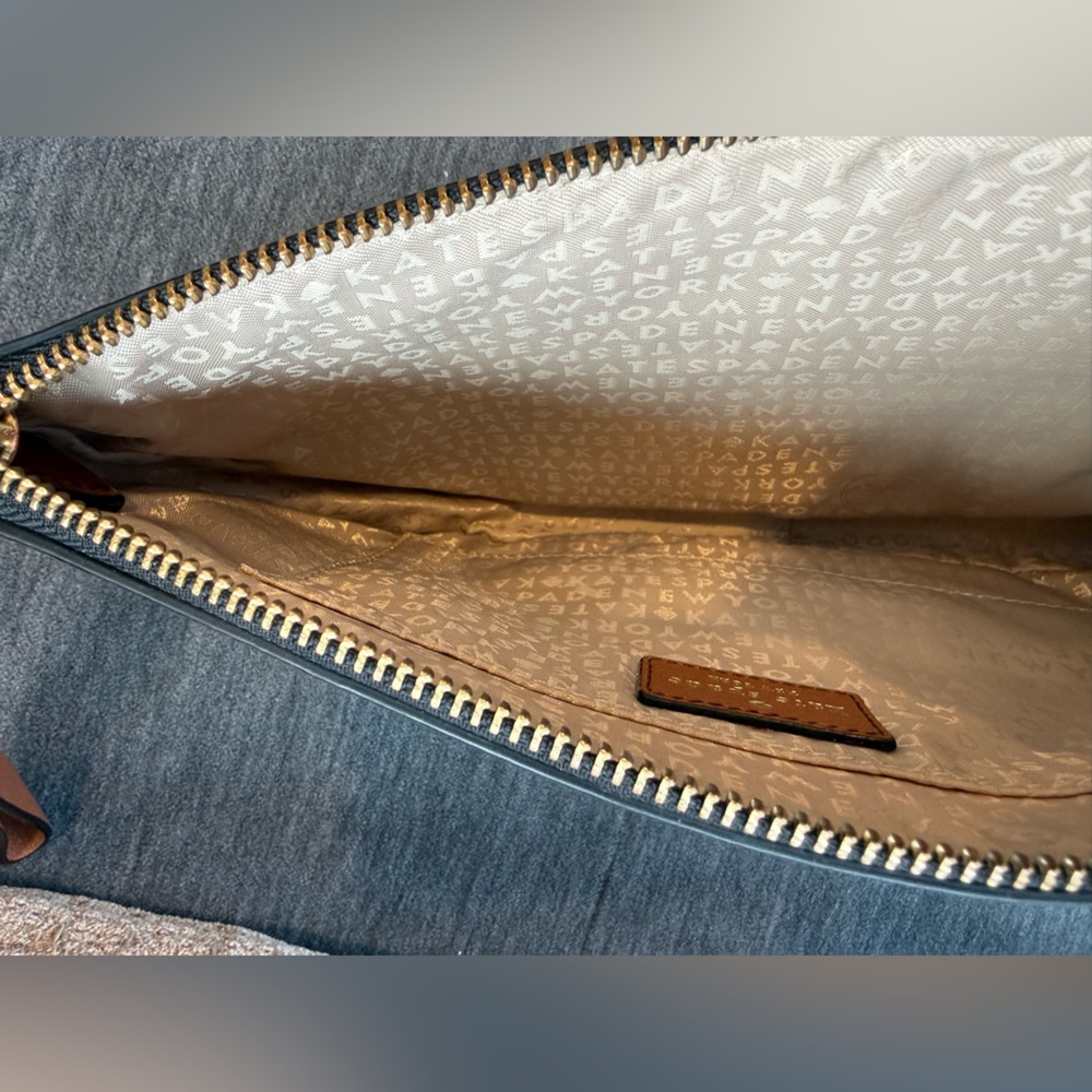 Kate Spate Macaw Parrot Leather Clutch - Picture 15 of 16